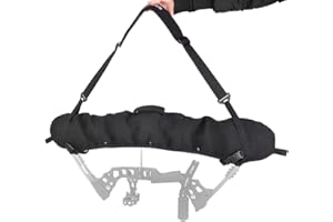 SHARROW Archery Compound Bow Sling Case Bow Carrier Cams and String Protector Compound Bow Hunting Carrying Sling Bag