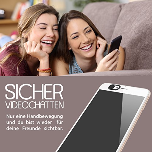 Webcam Abdeckung mit Geschenkbox by innoGadgets | Laptop Webcam Cover | Anti-Spionage Schutz, Kamera Sticker | Ultra dÃ¼nnes Design | Starker Halt mit 3M-Tape + GRATIS E-Book Ã¼ber die gefÃ¤hrlichen Hacker-Angriffe | 10er Pack, schwarz