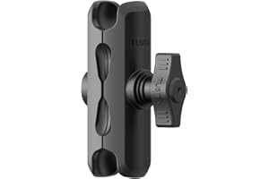 TUSITA Doppia Presa per Braccio Supporto 1" - Taglia B, Media