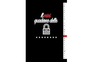 Mini Quaderno delle Password: Diario Tascabile Formato A6 con Elenco Alfabetico per Non Dimenticare e Organizzare al Meglio Le Tue Password | Fino A 954 Password e 318 Schede