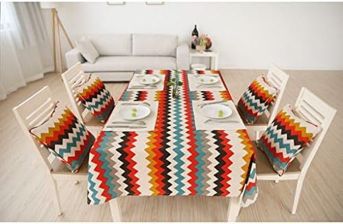 Table table tablecloth beautiful tablecloth Pope Wallpaper   Cotton Rectangular Table Cloth Japanese-style Thickening Canvas Cover Towel Hotel hotel tablecloth durable ( Size : 140*200cm )