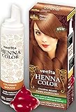 Venita Henna Color Mousse Espuma de Tinte para el Cabello con Extracto Natural de la Alheña. Paquete especial. Color de henna (Henna) № 4