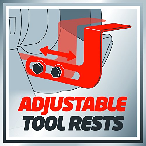 Einhell Doppelschleifer TH-BG 150 (150 W, Drehzahl 2950 min-1, 230 V/50 Hz, inkl. Grob- und Feinschleifscheibe, flexible Welle) - 10