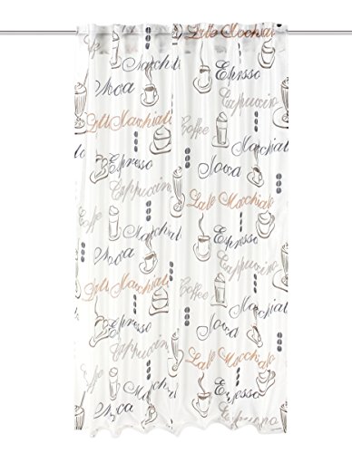 Home Fashion 95486-502 - Visillo Impreso (160 x 140 cm), Color Beige