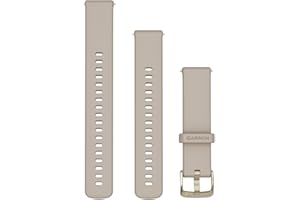 Garmin Schnellwechsel-Armband 18mm, passend für Venu 2S/ 3S, Vivoactive 4S, Vivomove 3S, Legacy Hero Rey/Captain Marvel, Forerunner 255S/ 265S