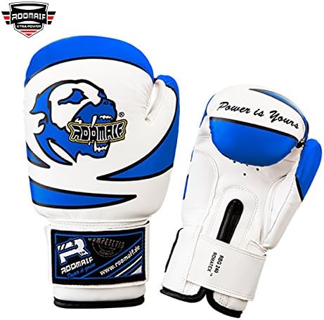 ROOMAIF Kids Boxing Gloves 2 OZ, 4 OZ, 6 OZ Junior Gloves For Boxing Kickboxing Training Gloves Punching Bag Gloves MMA Muay Thai UK