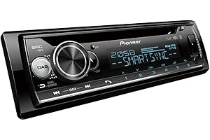 ‎PIONEER Pioneer DEH-S720DAB-AN inklusive DAB Antenne, 2-DIN Autoradio, CD-Tuner mit FM und DAB+, Bluetooth, MP3, USB und AUX-Eingang, RGB-Beleuchtung, Freisprecheinrichtung, Smart Sync App, 13-Band-Equalizer