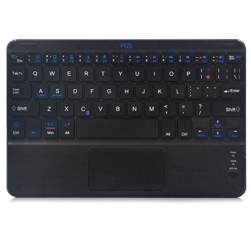 F.G.S Universal Bluetooth-Tastatur mit Touchpad f¨¹r Tablets / Smartphones mit Android, Windows iOS - 2