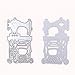 Produktbild enipate Nähmaschine Formen Scrapbooking stirbt Metall Schablonen für DIY Scrapbook Fotoalbum Papier Karte Prägeschablone
