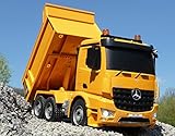 TOP QUALITÄT WIM-SHOP RC Muldenkipper LKW Mercedes mit 8 Funktionen 37cm Ferngesteuert 2,4GHz