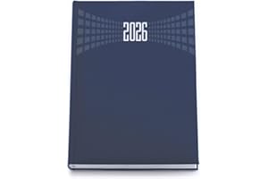 Agendepoint.it - Agenda giornaliera 2026 21x30cm A4 sab dom separati multilingua BLU