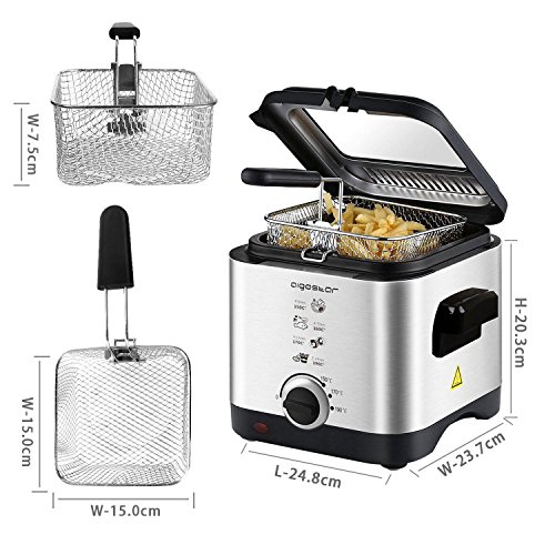 Friggitrice in acciaio inox 4l 2250w - FRI25X2 - brandt