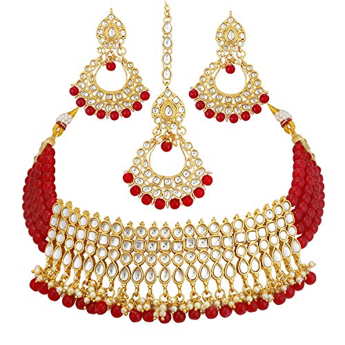 Buy Sukkhi Gold Plated Kundan Pearl 