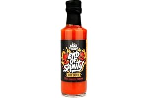 ‎FIRELAND FOODS Fireland Foods - End Of Sanity Sauce - Chillisauce mit Carolina Reaper Chilli - Extraktfreie Hot-Sauce - 100ml