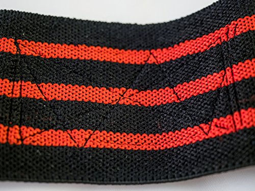 Gym Essentials Handgelenkbandagen (Länge 42cm) – Zughilfen, Handgelenkstütze, Anti Sehnenscheidenentzündung, Bandagen für Bodybuilding, Fitness, Crossfit, Powerlifting, Calisthenics, Gym Workout – Einheitsgröße für Männer & Frauen - 8