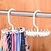 Produktbild Generic Aufbewahrung Halterungen drehbar Krawatten und Gürtel Aufhänger Rack Krawatte Aufhänger 20 Hals Schleifen verstellbar Organizer