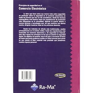 Principios de seguridad en el comercio electrónico