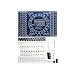 Produktbild fengwen66 Rotierende blinkende LED-Komponenten Löten Übungsboard DIY Set Trainingsset (blau)