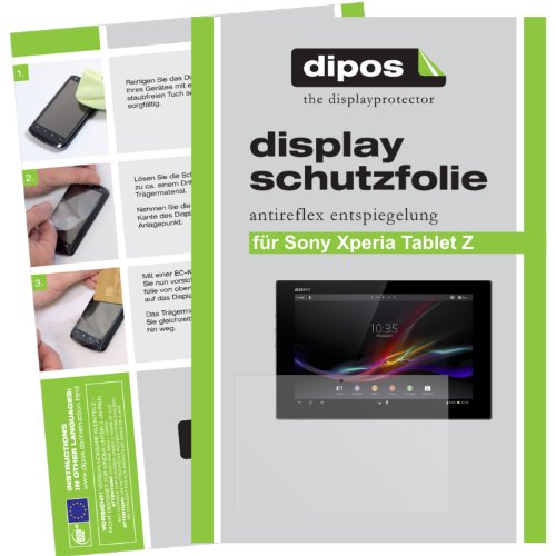 2x Dipos Antireflex Displayschutzfolie für Sony Xperia Tablet Z