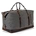 Produktbild Lifewit 52L Weekender Tasche Vintage Reisetasche Handgepäck Sporttasche Arbeitstasche für Urlaub aus Segeltuch und Leder Unisex