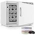 CJYSHOP Towel Warmer, Massage Stone Heater 23L Large UV Steriliser Cabinet Use for Facial Spa, Hair Beauty, Salon Equipment and Home,Holds up 50-60 Towels