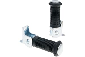 ARTIST UNKNOWN Fußrasten Satz Sozius für Simson S50, S51, S53, S70, S80, S83, Schwalbe