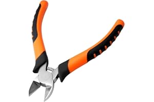 nuosen 6 inch Precision Wire Cutters, Metal Side Cutters Diagonal Plier for Craft Wire, Jewelry, Cable Cutters