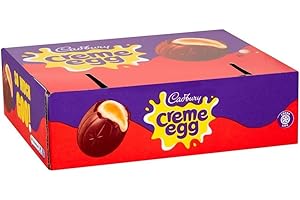AHG INVESTMENT 48 x 40g Cadburys Cream Eggs Milk Chocolate eggs with soft fondant centre Easter Eggs
