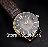 Curren Elegance Braun - Edelstahl mit Lederarmband - Präzessionsuhrwerk - Analog