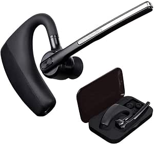 Auricolare Bluetooth 4.2 Cuffia Headset con microfono per telefono  cellulare iPhone 12 11 XS X SE 8 7 6s Plus Samsung Galaxy S20 S10 S9 S8 A50  Oppo Huawei P40 P30 Pro