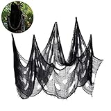 DESIGN: Größe: ungefähr 400 * 200cm / 157.48 * 78.74 inch, Dieses gruselige Tuch ist eine fantastische Kulisse für jede Halloween-Party.