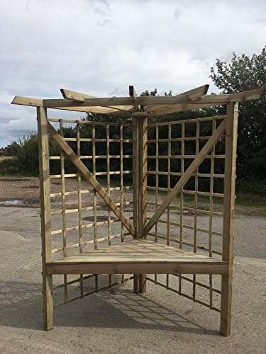 Simply Wood Elegance 2 Seater Corner Arbour – !!! HALF PRICE SALE !!