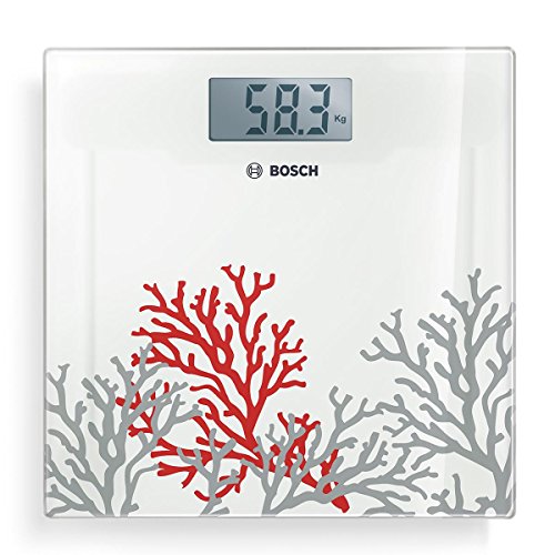 Bosch Personenwaage PPW3301 axxenceSlim Line / XXL-Display / weiss-Korallen-Dekor - 5