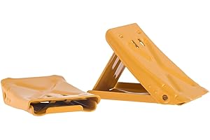 ‎ALCA alca® Unterlegkeile Auffahrkeile Metallkeile klappbare Keile Mini 2 Stück 680 kg Traglast je Bremskeil