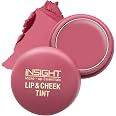 INSIGHT Lip & Cheek Tint - Strawberry Summer (3 g) | Matte Finish | With Vitamin E | Long-Lasting, Lightweight Multipurpose T