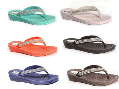 ella diamante flip flops