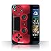 Produktbild Stuff4 Hülle / Case für HTC Desire 626G+ / Rot Muster / Playstation PS4 Kollektion