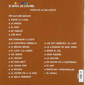El cavall (Llibres Infantils I Juvenils - El Bosc De Colors)