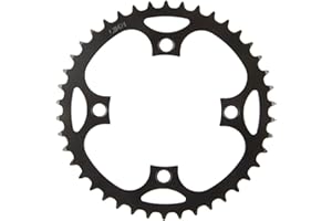 M-Wave Unisex - Adult Chain Ring - Black, 38 Teeth