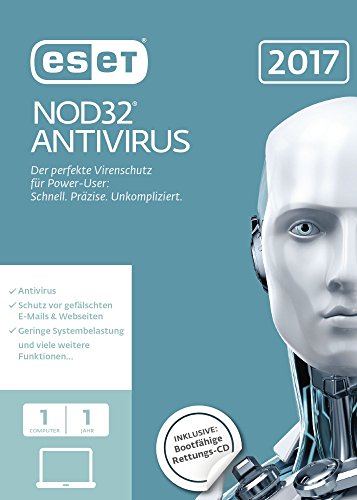 Preisvergleich Produktbild ESET NOD32 Antivirus 2017 Edition 1 User (FFP)