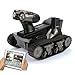 Produktbild Vistone® Wireless Spy Camera Erkennung Robot WiFi Iphone Ipad Android Remote Control Tank Car Echtzeit Video Kamera