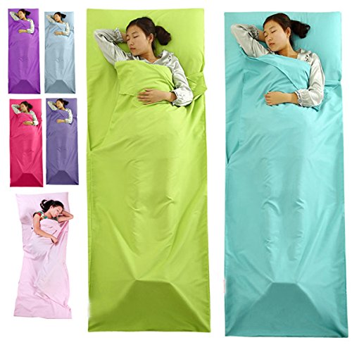 Lightweight Portable Single Camping Sheet Sleeping Bag Liner for Camp