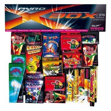 391Teile – PYRO X BOX – KINDERFEUERWERK - 2