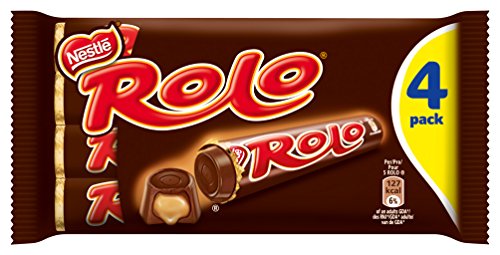 Preisvergleich Produktbild Nestlé Rolo Praline mit Toffee 4x 52g