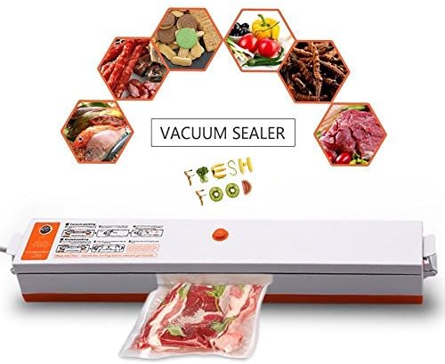 Automatic Vacuum Food Packing Machine Heat Sealer / Packer with 15Pcs Vacuum Bags