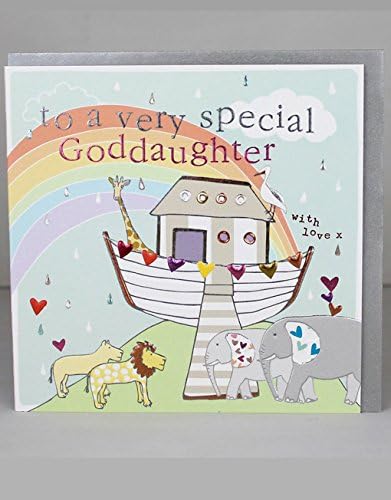 Special Goddaughter Christening Card by Molly Mae (CB37)