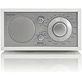 Tivoli Audio Model One BT - Bluetooth enabled AM/FM Table Radio - White/Silver