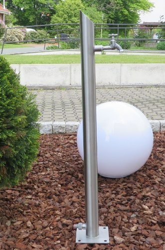 Wassersäule SR-S 1010mm Zapfsäule rund Bewässerung Gartenschlauch Spender Zapfstelle Zapfsäule