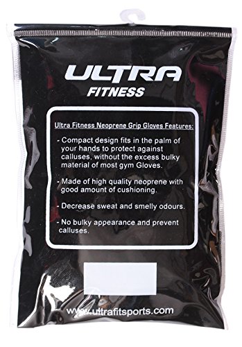 Ultra Fitness Neopren-Handschuhe, Gel gepolstert, Gewichtheben, Bodybuilding, Training, Fitnessstudio, CrossFit, Gewichtheben, Fitness & Cross-Training - 6