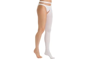 Relaxsan Antitrombo M2380LA mono collant GAMBA SINISTRA punta ispezionabile per degenza antiembolismo K1 compressione graduata 18-23 mmHg